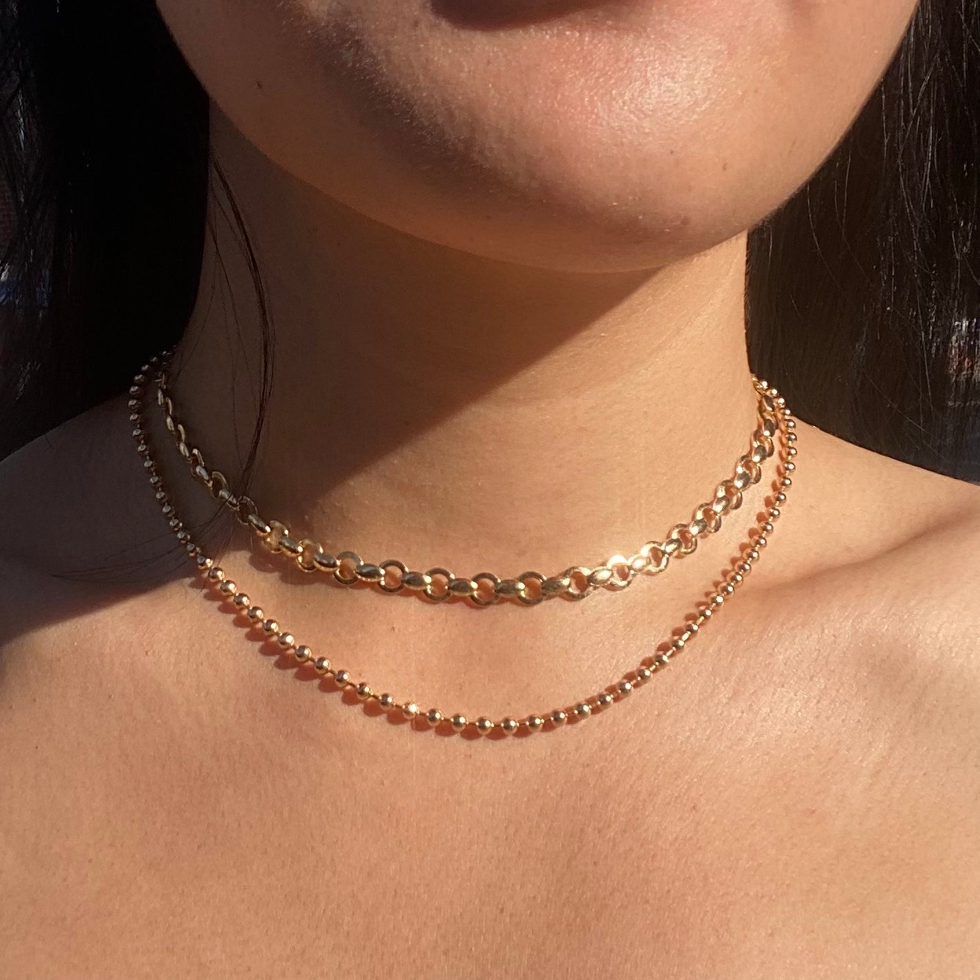 "Soul Rebel" Rolo Chain Choker