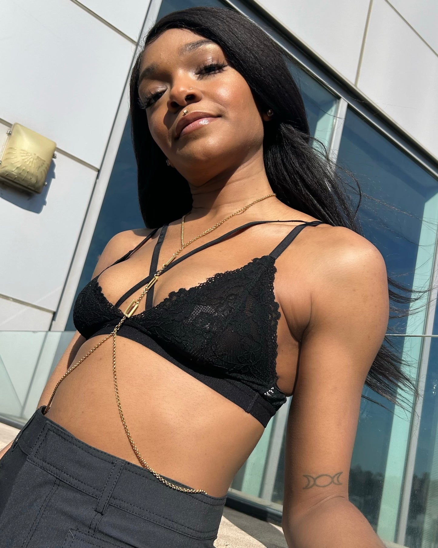 “Amiri" Body Chain