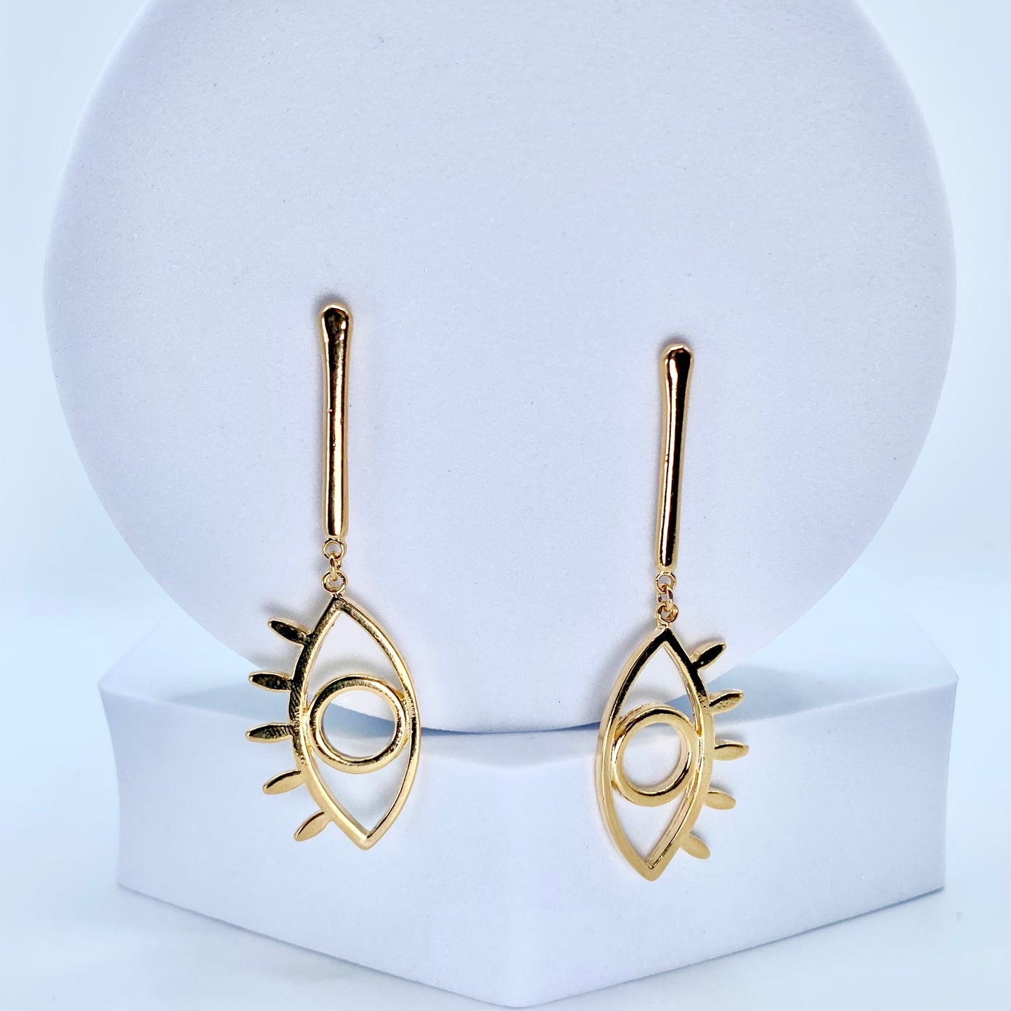 "The Beautiful People" Evil Eye Earrings