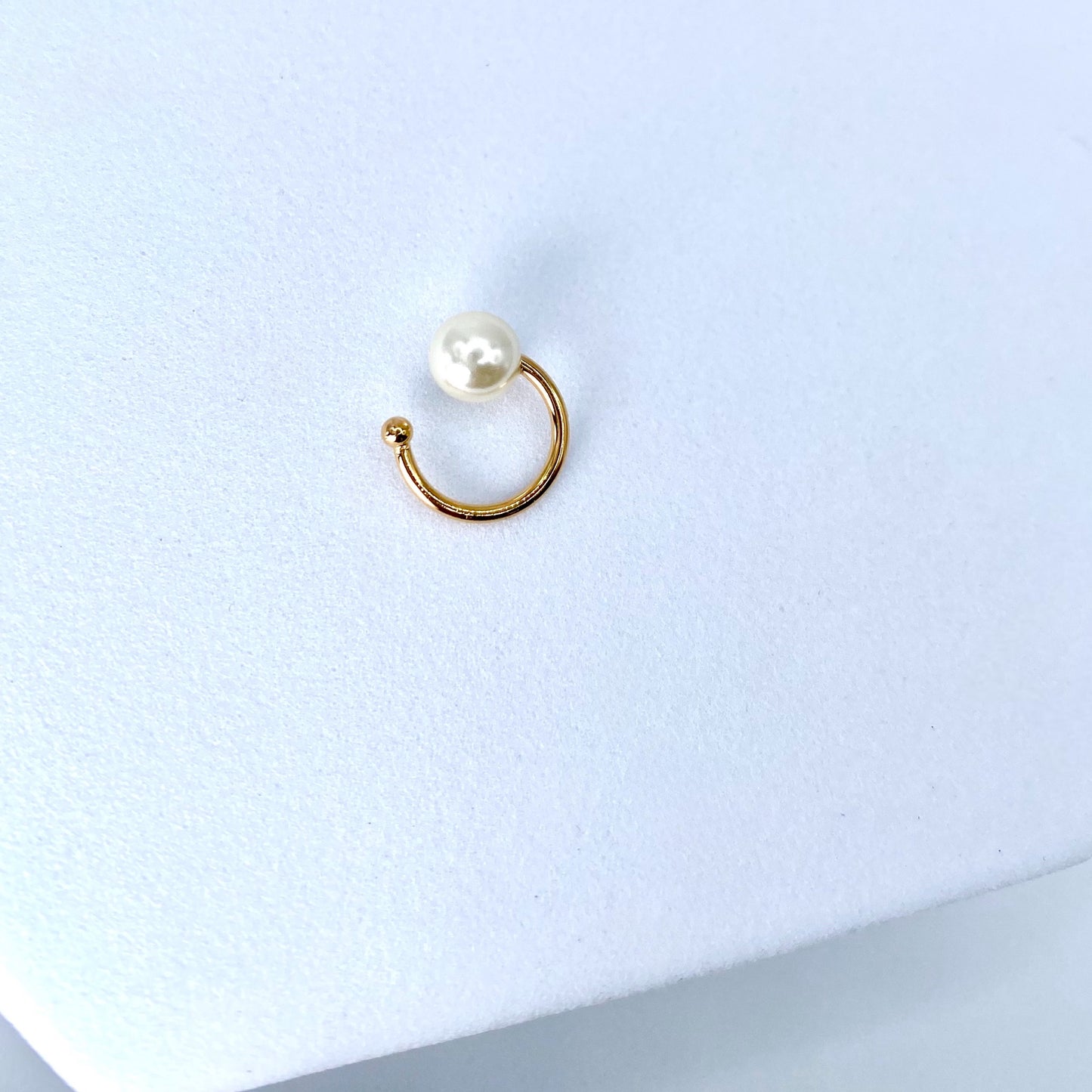 "Mockingbird" Pearl Ear Cuff