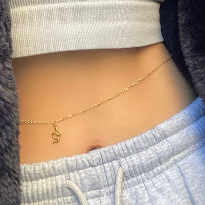 “Fireside" Snake Belly Chain