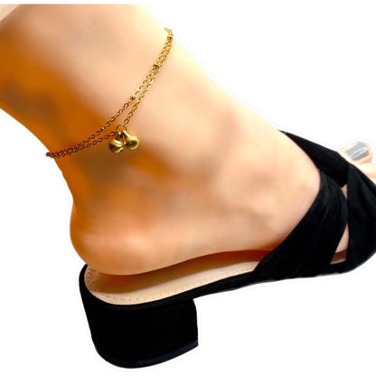 "Energy" Double Stranded Bell Anklet