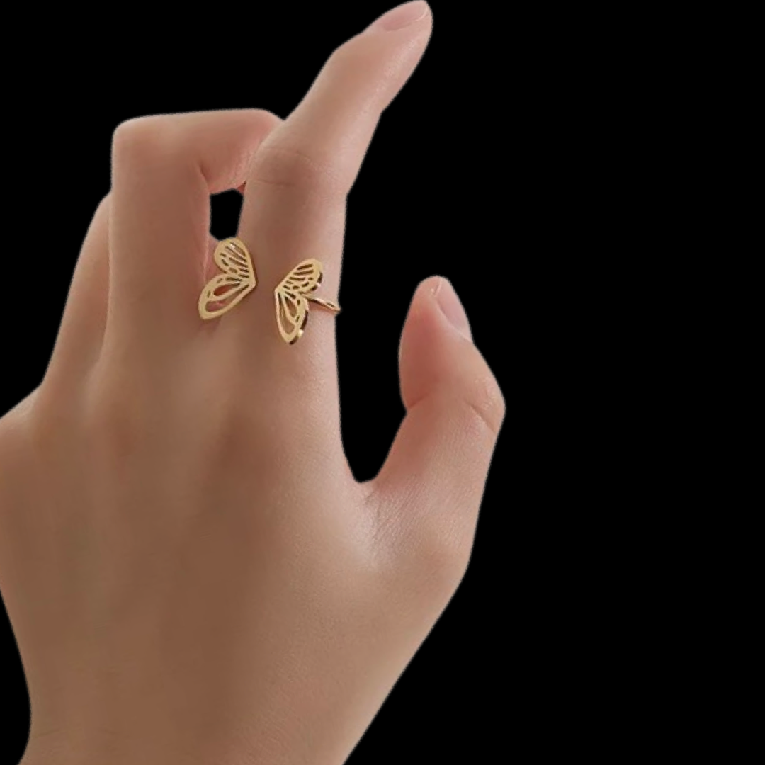 "Say So" Butterfly Ring